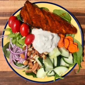 Spicy Grilled Chicken Salad